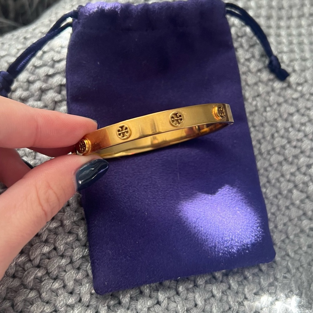 Tory Burch Miller gold bracelet